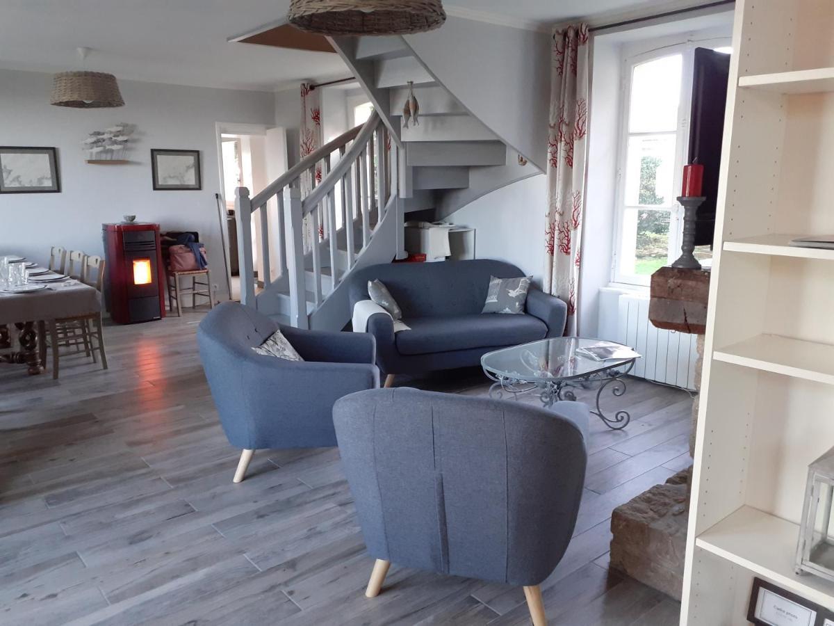 Maison Vue Exeptionnelle Sur La Mer Lancieux Eksteriør bilde